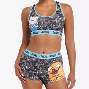 Adventure Time Finn And Jake Bra & Boyshort Panty Set Hot‎ Topic